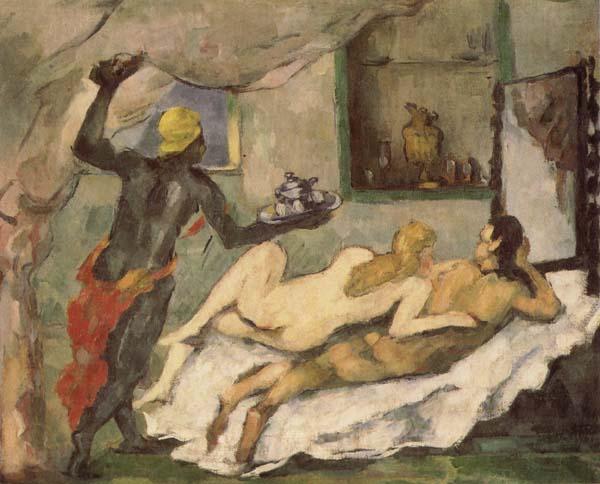 Paul Cezanne Afternoon in Naples